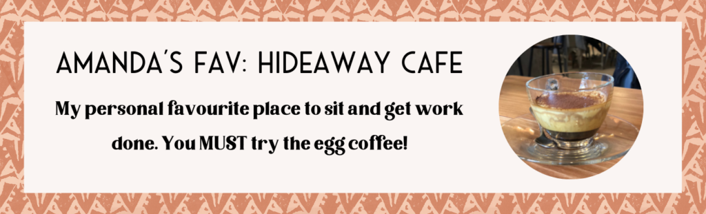 Hideaway Cafe is a great spot to work for Da Nang digital nomads