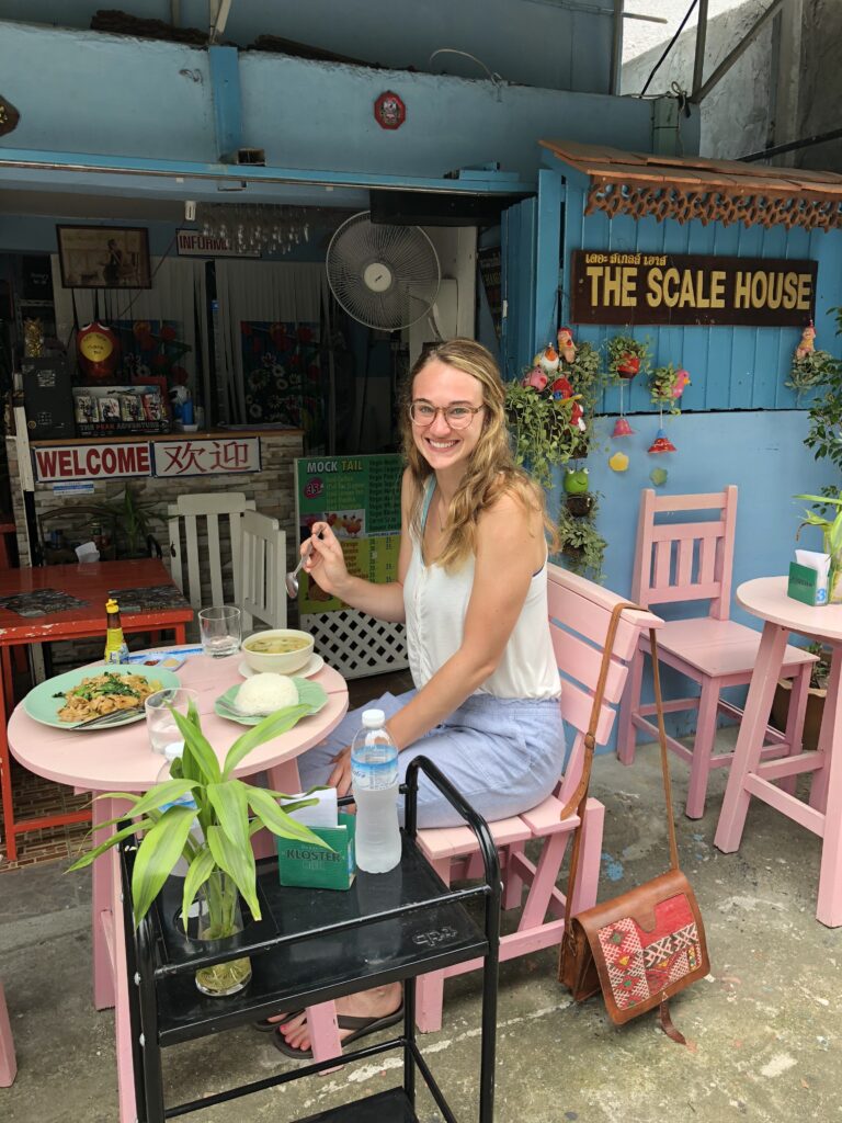 as chiang mai digital nomads, we often ate street food