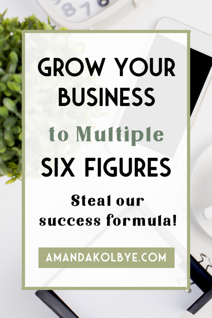 grow your business to multiple six figures - steal our success formula!