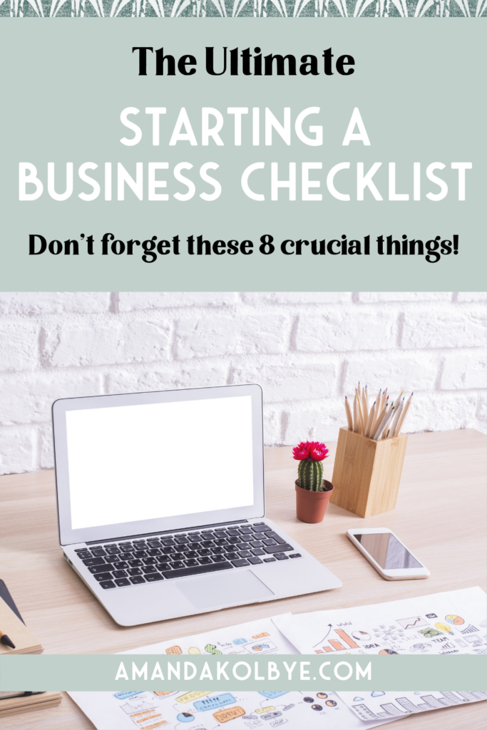 how to start an online business in 2021 - starting a business checklist