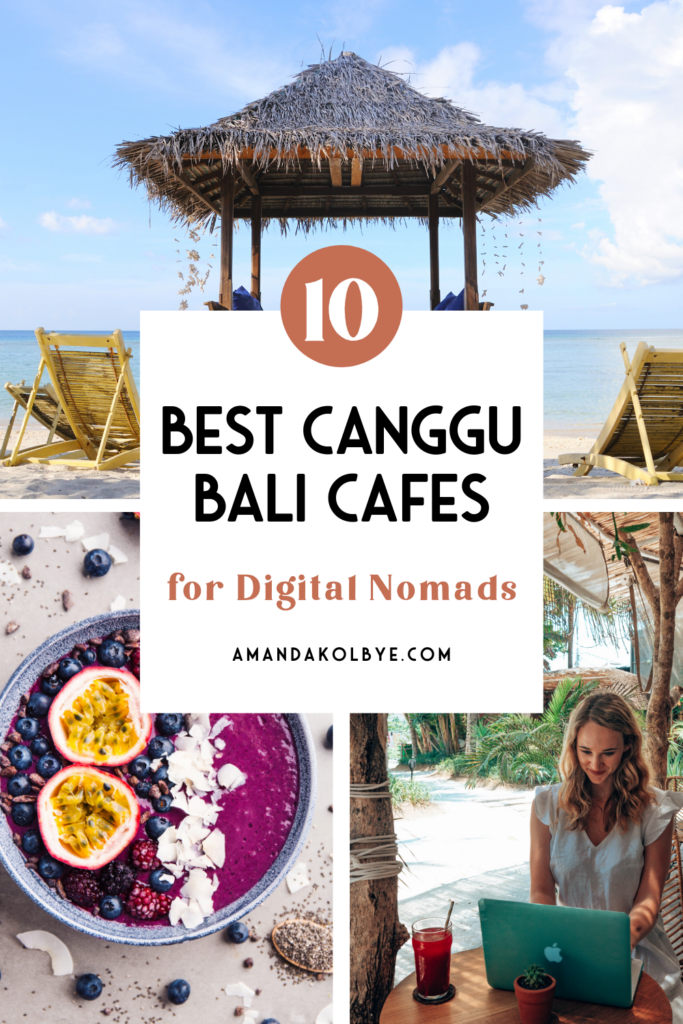 where to work in Canggu Bali: Best Canggu Bali cafes for digital nomads