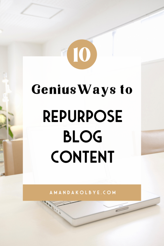 how to repurpose content from your blog