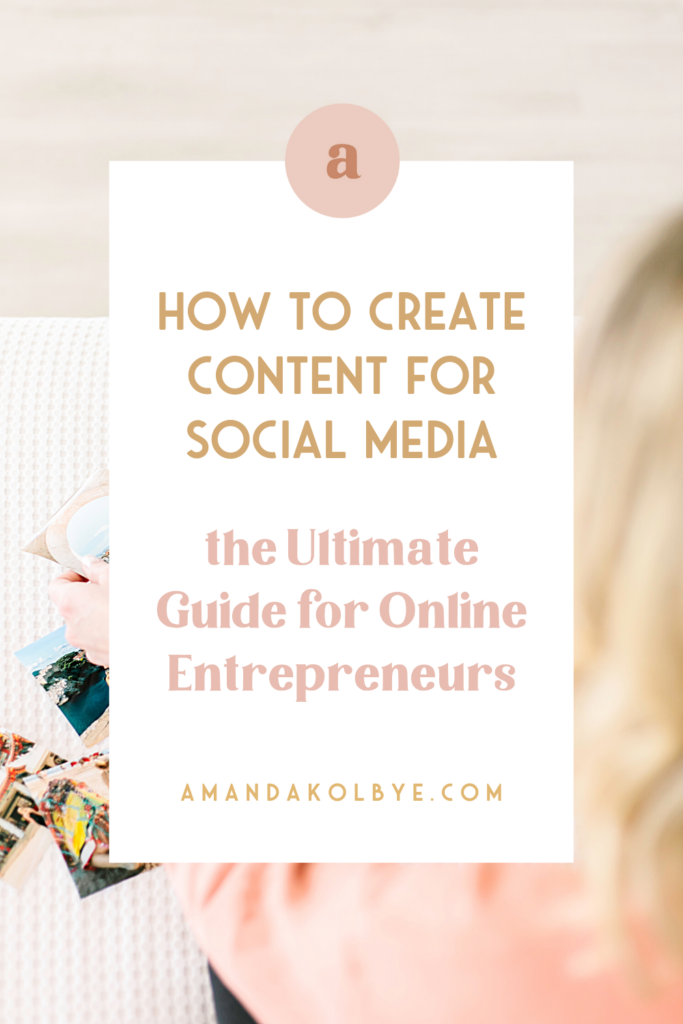 how to create a content strategy for social media