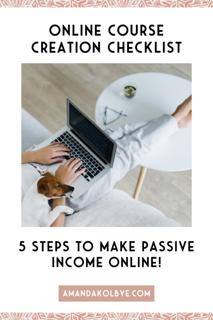 How to Create and Sell an Online Course to make passive income