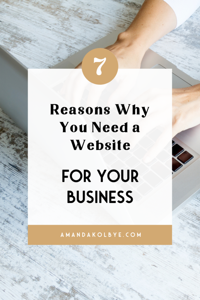 7 reasons why you need a website for your business