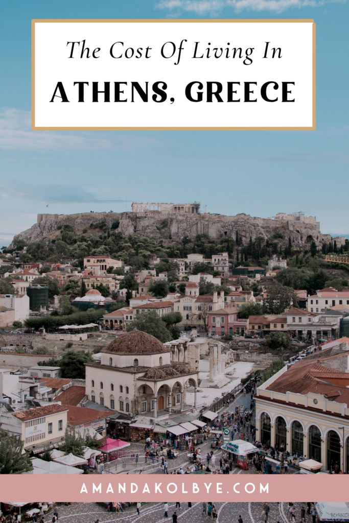 cost of living in Athens