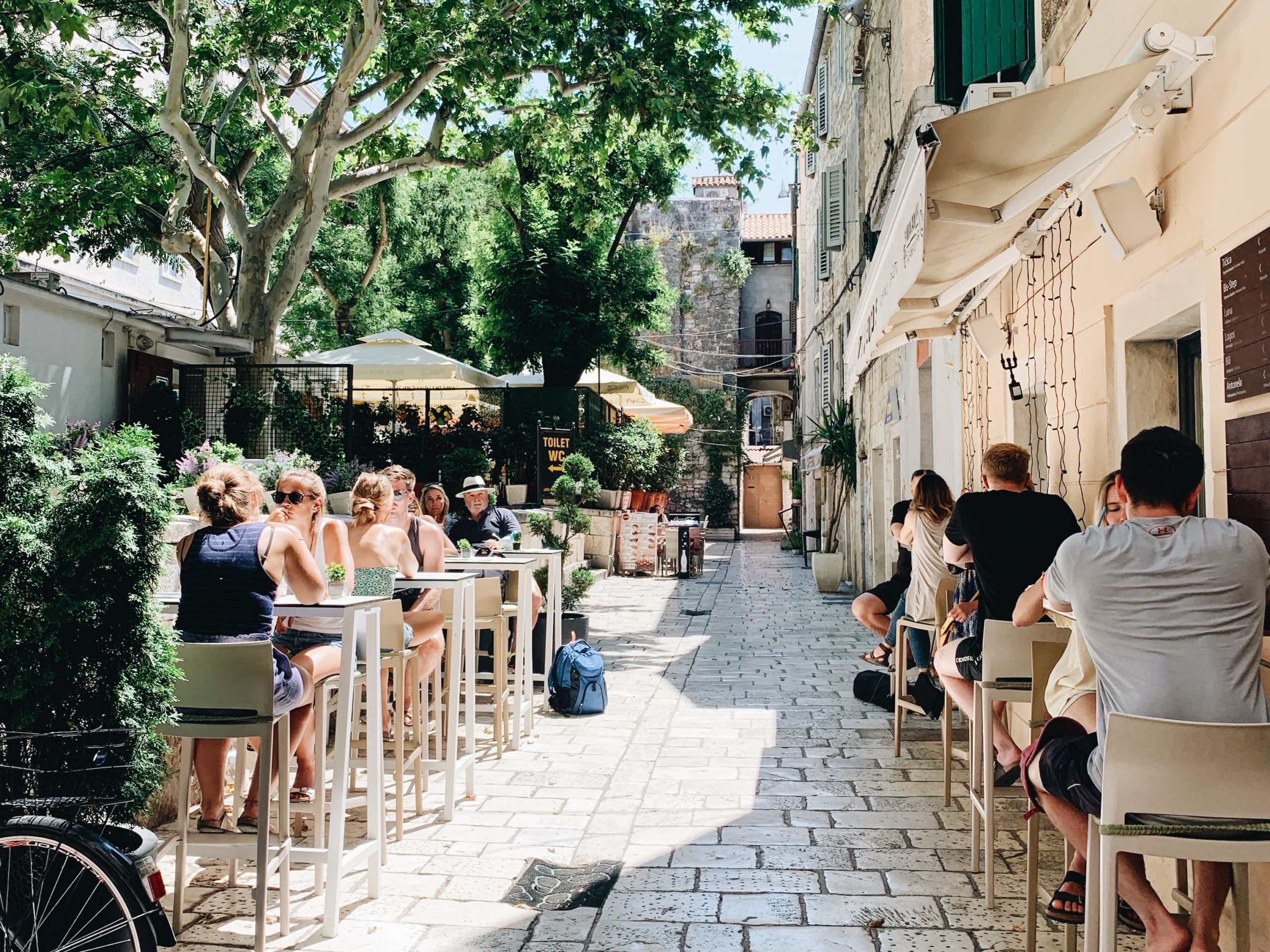 Cafes in Split, Croatia